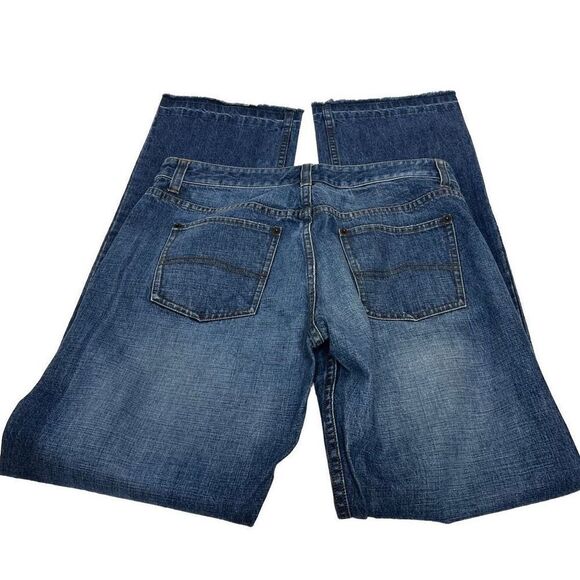 Armani Exchange medium wash mid rise straight leg jeans size 8 - Picture 9 of 14